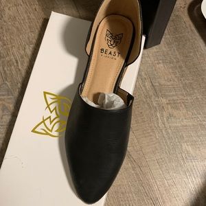 Brand new black slip on shoes women’s sz7